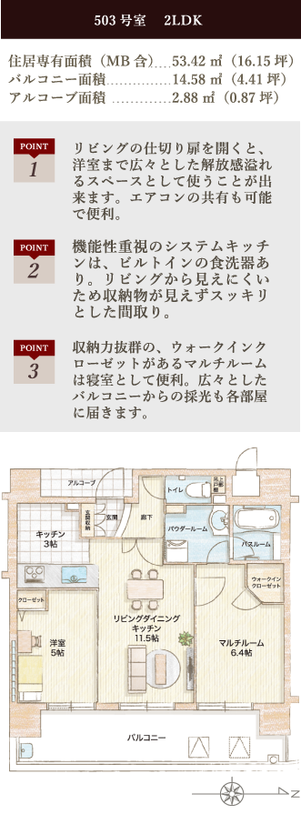 503号室プラン